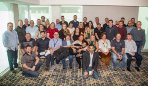 PlanHub's SKO team photo.