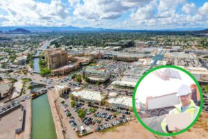 Construction industry in Mesa, Arizona